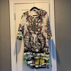 Beach Cover-Up With Beading